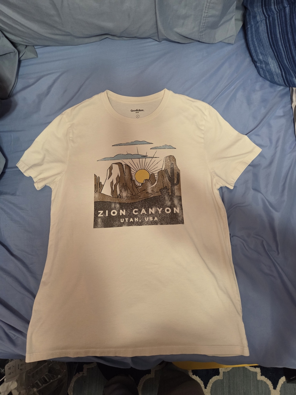 Goodfellow & Co Zion Canyon Graphic Tee - White